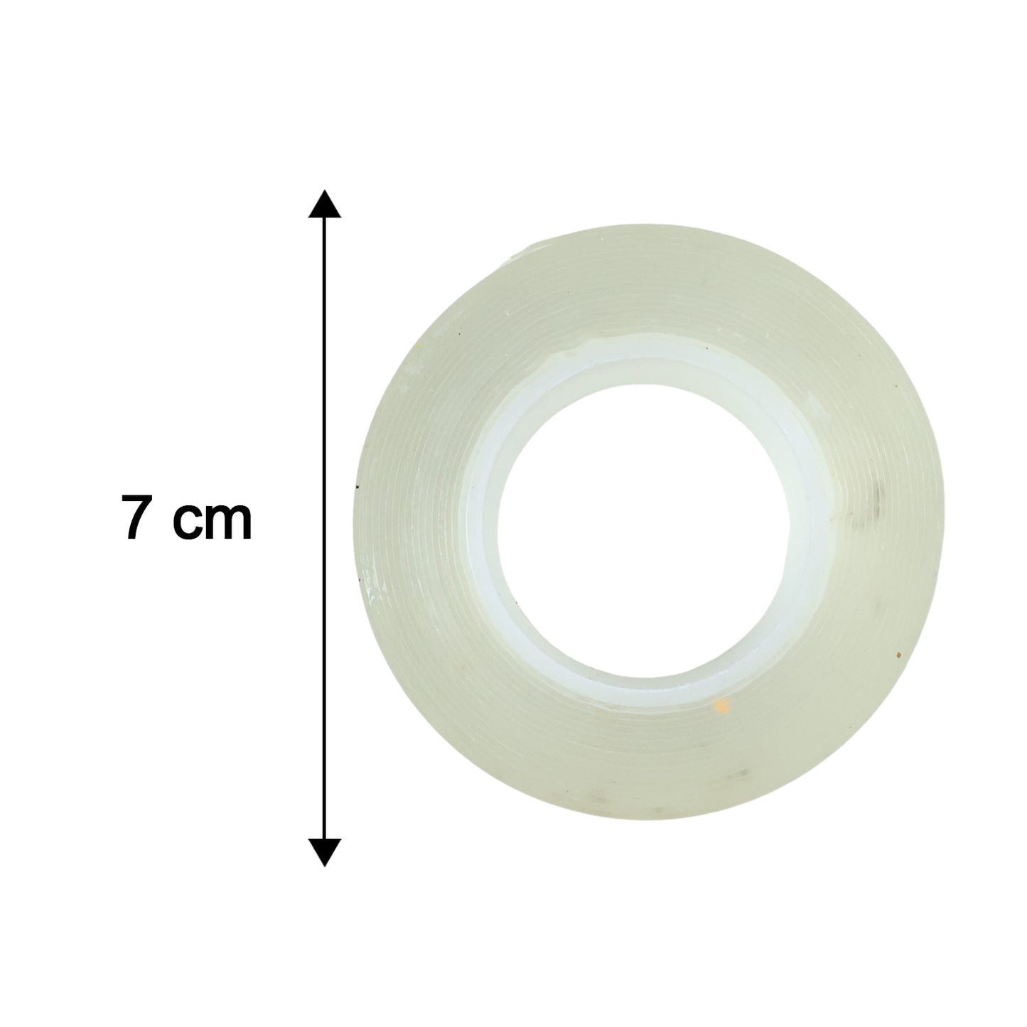 Heavy Duty Transparent Double Sided Nano Adhesive Tape 70x25mm 1 Pc